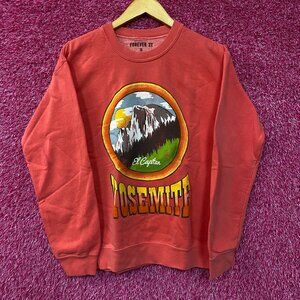 Yosemite National Park Crewneck Sweater size small